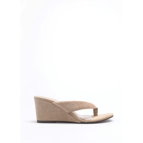 Sandalen met sleehak La Modeuse 77997_P185188