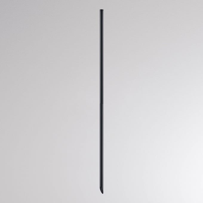 Molto Luce Grondpen CHOPA II, antraciet, hoogte 60 cm, metaal