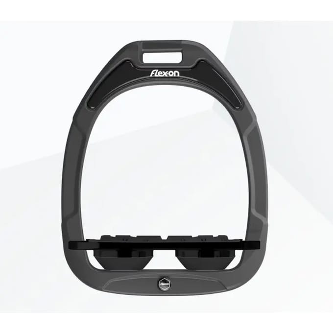 Platte Grip Steunpalen Antraciet/Zwart/Zwart Flex-On Green Composite
