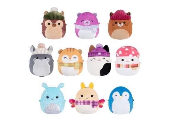 Squishmallows Micromallows Winter 10-Pack Poppetjes en figuren