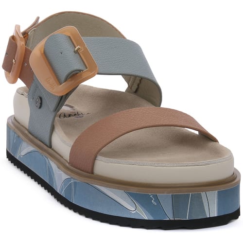 Platte sandalen Anekke 432 CASTELLON AZUL