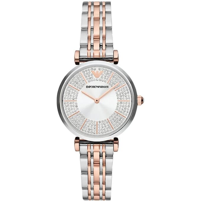 Emporio Armani Gianni T-bar Dames Horloge Multi AR11537