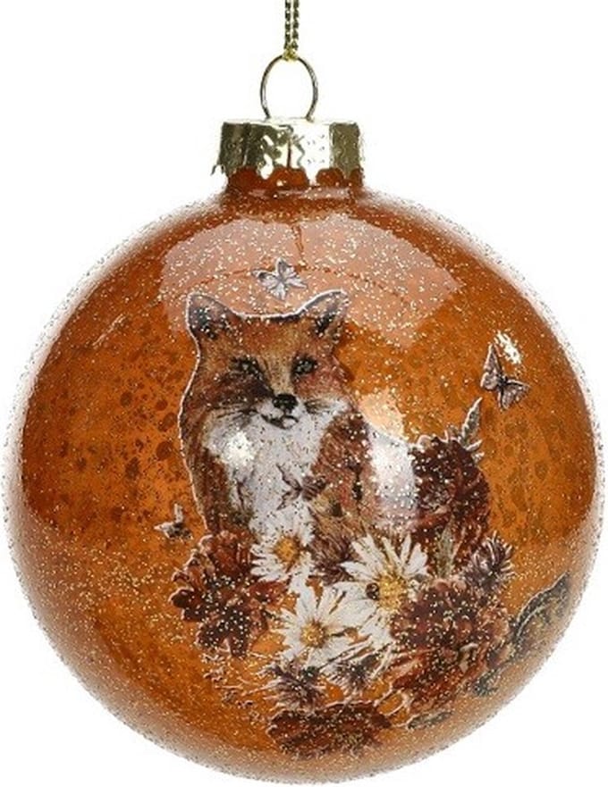 HomeBound by KY | Glazen bal vos | 8x8x8cm