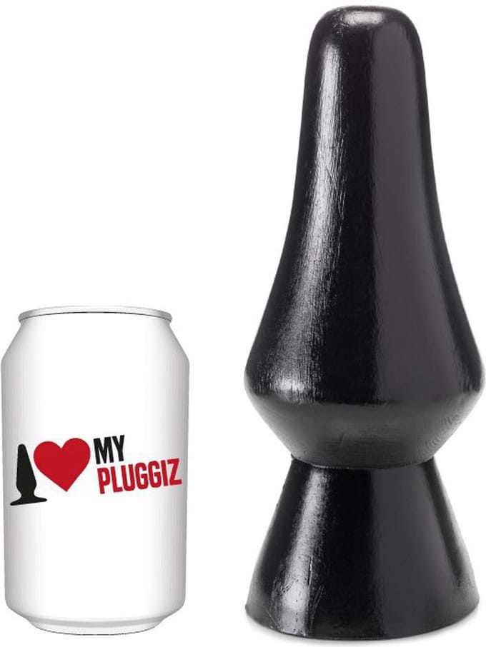 Gangbangster - Moshy - Buttplug - 17 x 8,5 cm - PVC - Zwart
