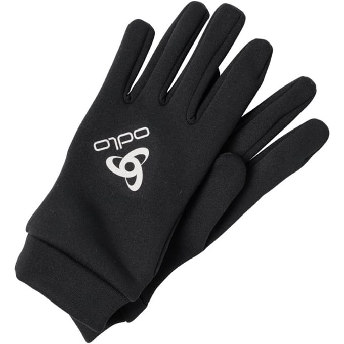 Odlo Stretchfleece Liner Eco Gloves Hardloophandschoenen-Zwart