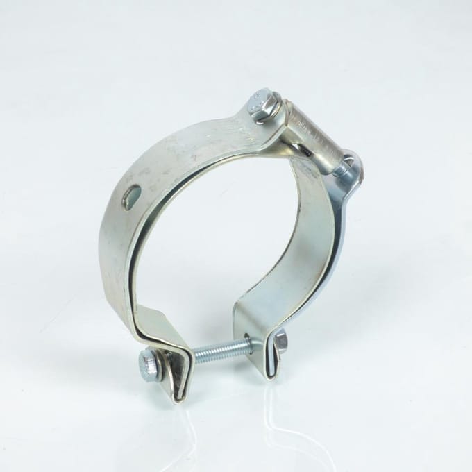 Collier de pot d'échappement à double fixation pour mobylette MBK 88 AV7 Neuf