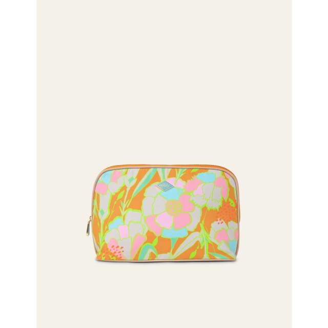 Oilily Chiara - Toilettas - Dames - Met Spiegeltje - Waterdicht - Bruin - One size