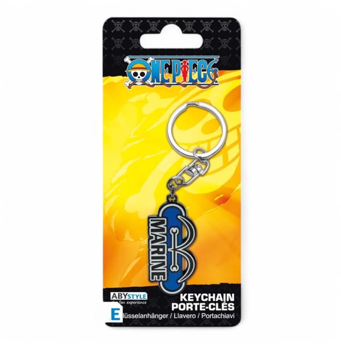 ABYstyle - ONE PIECE - Marine Keychains x4 - Sleutelhanger