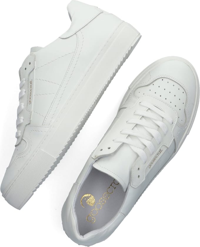 Goosecraft Christian 544 Lage sneakers - Leren Sneaker - Heren - Wit - Maat 42