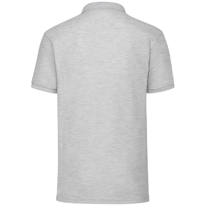 Fruit of the Loom Heren 65/35 Poloshirt (Heide Grijs)