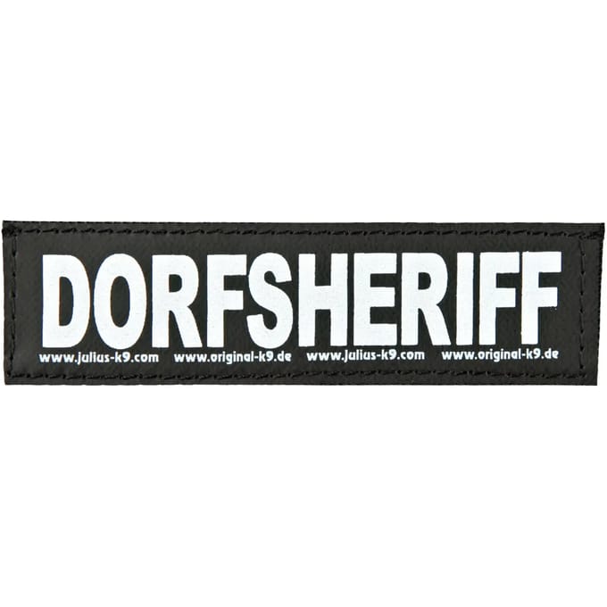 Set van 2 klittenbandsluitingen Trixie Julius-K9®, Dorfsheriff