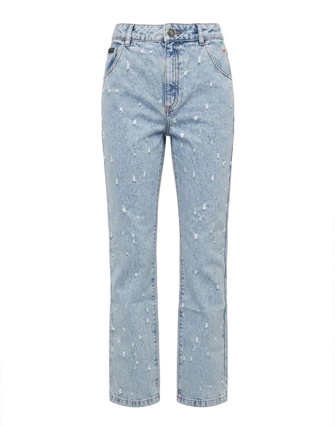 Jeans Met Rechte Pijpen