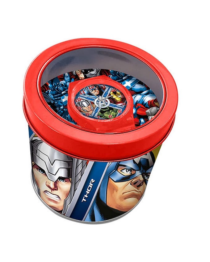 Avengers Horloge in Metalen Blik