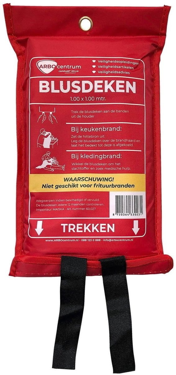 Blusdeken softbag 100 x 100 cm