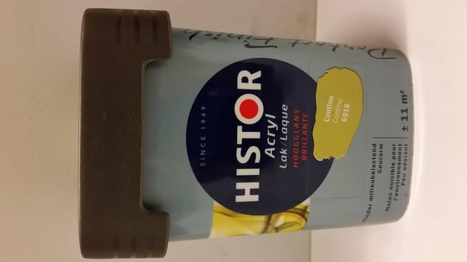 Histor Perfect Finish Lak Acryl Hoogglans 0,75 liter - Continu