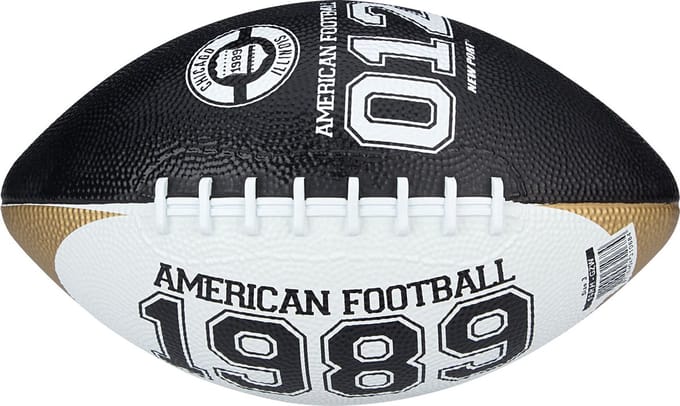 New Port American Football - Mini - Goud/Zwart/Wit