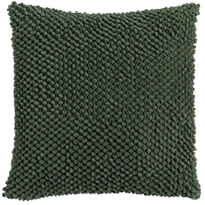 Linen & More Jumbo Dots sierkussen groen 45x45cm