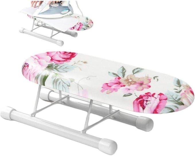 Strijkplank - Strijktafel - Reizen en Opslag - Compact Opvouwbaar - 26 cm - Grijs