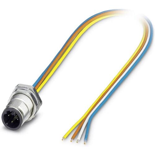 Phoenix Contact 1551901 Sensor/actuator inbouwconnector M12 Aantal polen (sensoren): 4 Stekker, inbouw 0.50 m 1 stuk(s)