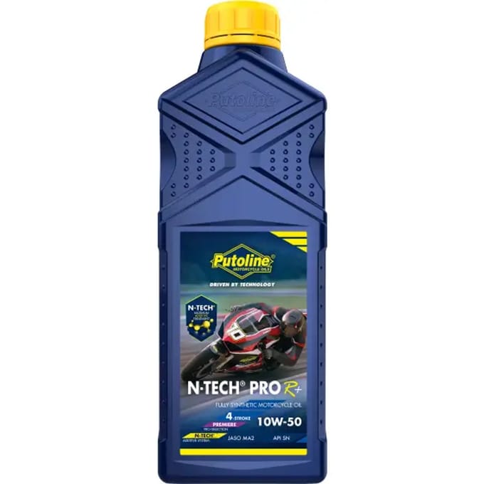 Motorfiets motorolie Putoline N-TechÆ Pro R+ 10W-50