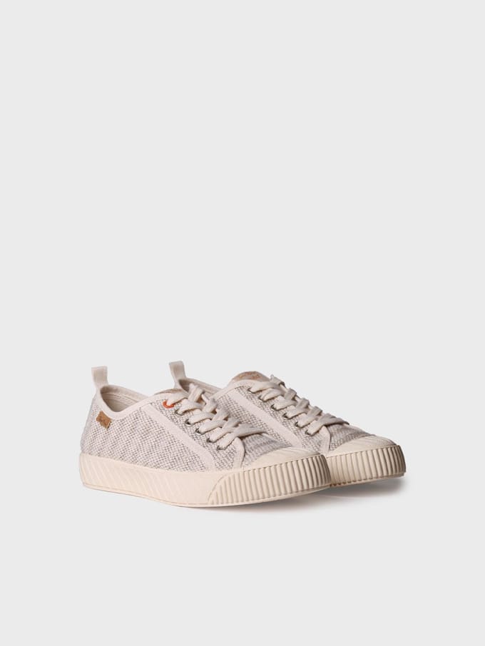 Lage sneakers voor dames van gerecyclede stof | GILDA-DL