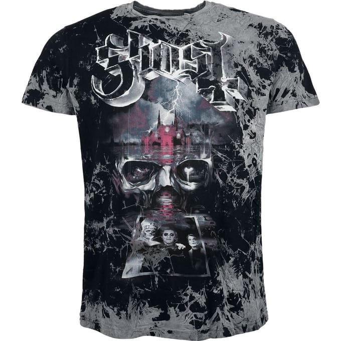 Ghost T-shirt - Emeritus - S tot 4XL - meerkleurig