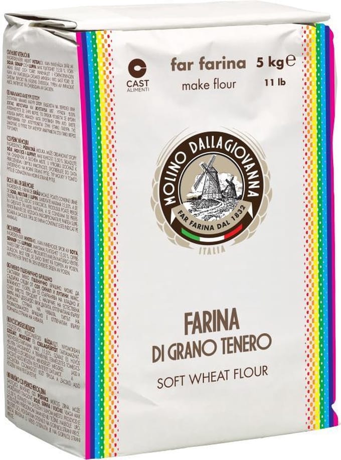 Molino Dallagiovanna Manitoba bloem - voor pizza en brood - W390