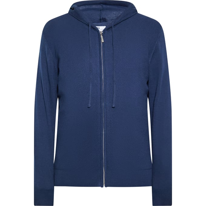 Mo Jas met capuchon Heren marine
