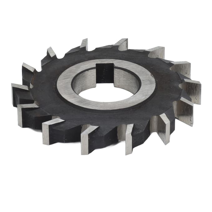 Frees Hoge Snelheidsstaal Recht 14 Tanden Vlakfrees Schijf Boorgereedschap 63mm Diameter