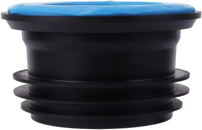 Toilet rubber ring van ABS plastic, geurloze rubberen afdichtring voor optimale waterdichting en comfort