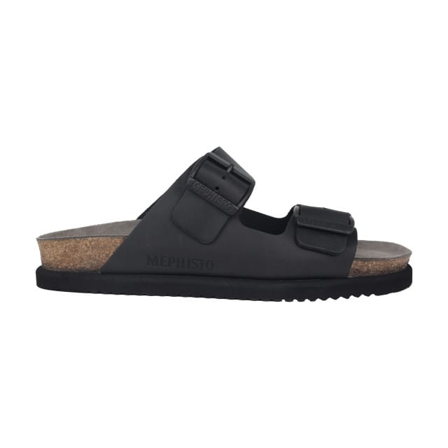 Mephisto Nerio - heren sandaal - Zwart - maat 47 (EU) 12 (UK)