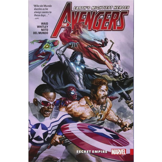 Marvel Comics Avengers Unleashed Trade Paperback Vol 02 Secret Empire Graphic Novel