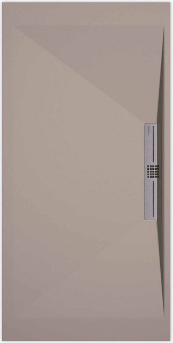 Sanifun douchebak Stone Side Sand Smooth 900 x 800 S