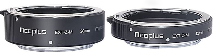 McoPlus EXT-Z Metal MacroExtensionTube Set 12+20