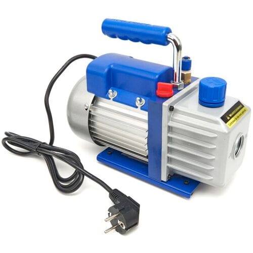 HBM Vacuümpomp 1 Traps met 2 Voudige Manometerset 85 Liter Per Minuut