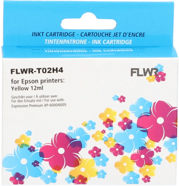 FLWR - Cartridges / Epson 202XL / geel / Geschikt voor Epson