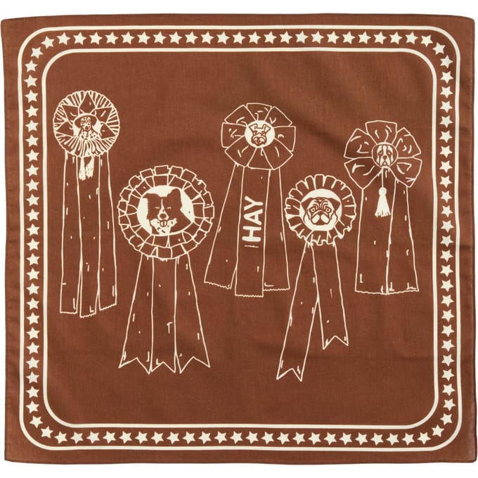 HAY Honden hondenbandana (Gerecycled) - brown