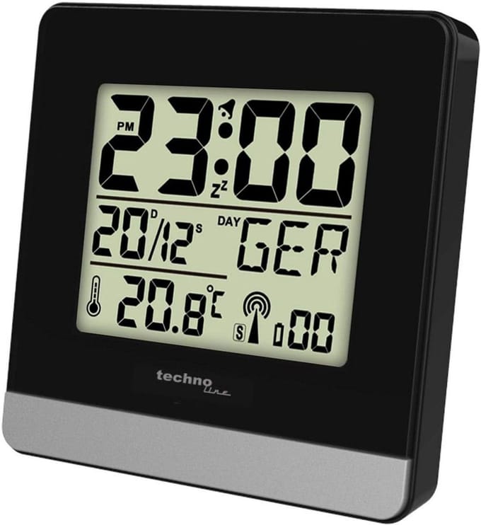 techno line Funkwecker WT 260 mit Temperaturanzeige