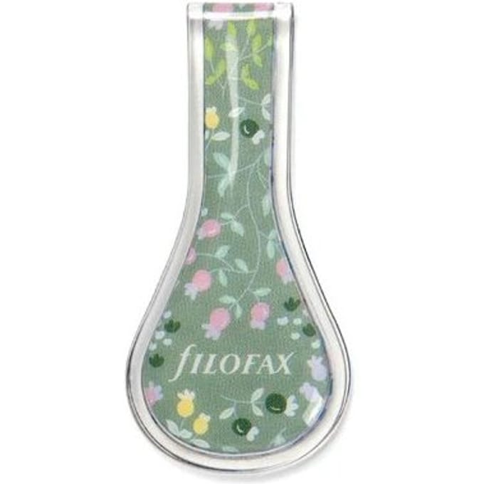Filofax magnetische clip, meadow blue