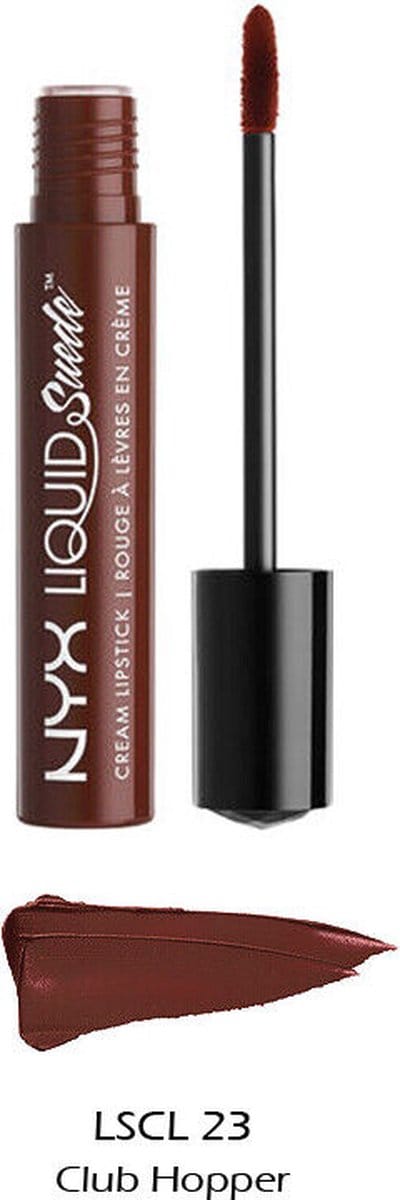 NYX Liquid Suede Cream Lipstick - Club Hopper