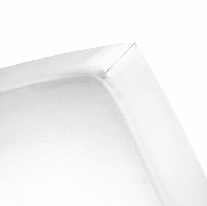 Cinderella Hoeslaken - Jersey - 180x210 / 220 cm - tot 25 cm  - Wit