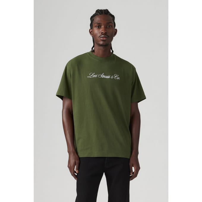 Levi's Vintage Fit Graphic Tee Bri Levis Script Taglia: L | T-shirt stampate Outlet | Uomo