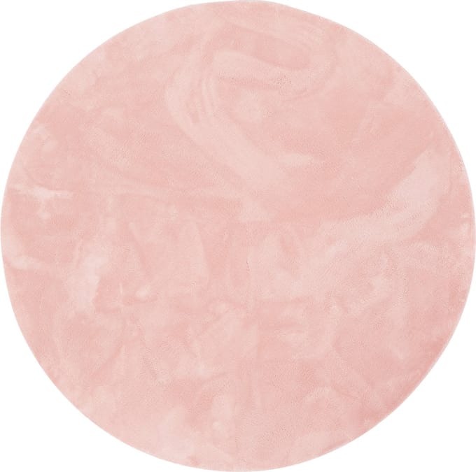 Pergamon Luxus Super Soft Feel Vloerkleed Pearl rond