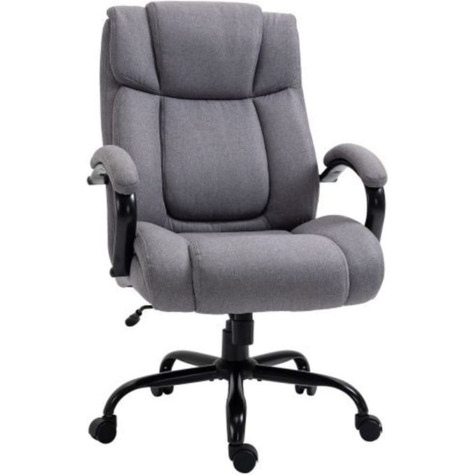 Siège de bureau - MUVOE - Ergonomique - Rembourrage épais - Capacité 220 kg - Hauteur réglable