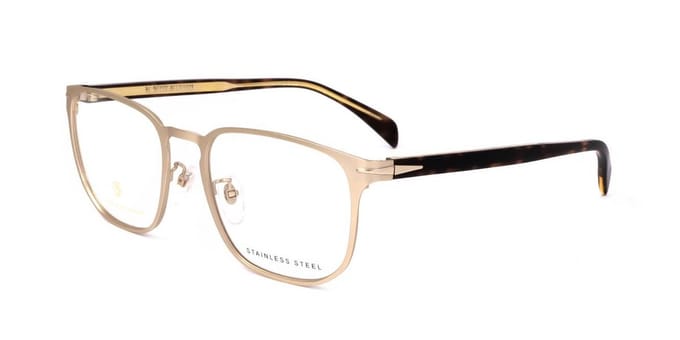 David Beckham DB 7073/F Gold havana 54/19/145 MAN Brilmonturen