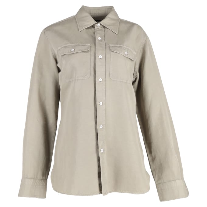 Tom Ford poloshirt van groen katoen