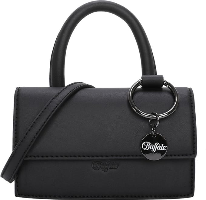 BUFFALO Handtas Schoudertas Muse Clap02 Crossbody Bag Black Zwart