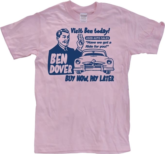 Hybris Ben Dover Roze
