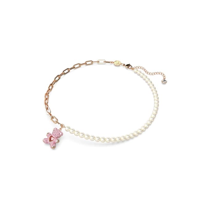 Swarovski Parel Versierde Armband 5669166 Rose Gold|F|Box (Random Color) blue
