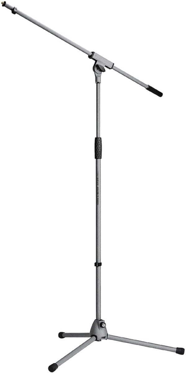 König & Meyer 21060 Galgenstatief grijs Soft Touch - Microfoonstandaard